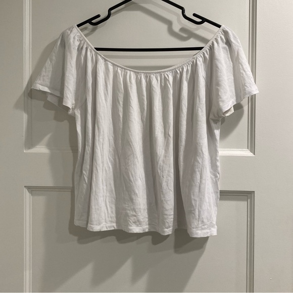 Mango cropped off the shoulder top - Picture 3 of 6